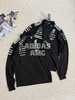 梅赛德斯联名Adidas  AMG车队半拉链套头衫长袖T恤 商品缩略图4