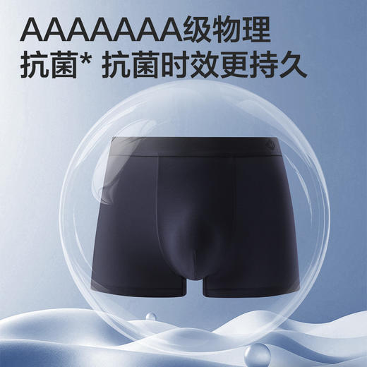 MM 山姆 Member's Mark 精梳棉男士内裤 4条装 混色 商品图6