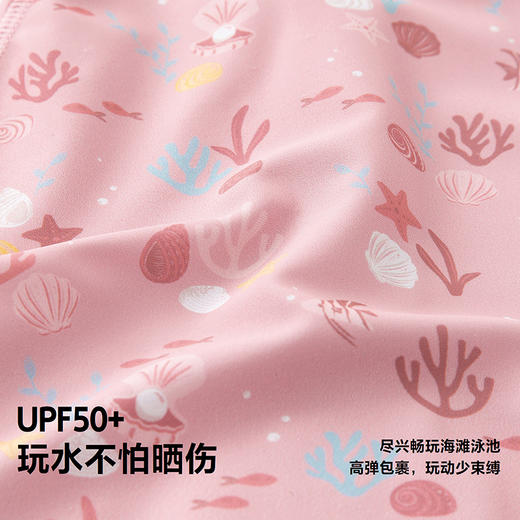 [自带泳帽]迷你巴拉巴拉宝宝泳衣裤女童连体泳装游泳衣服2026夏 商品图2