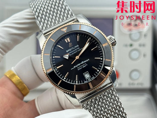 【上天入地，征战深海】GF百年灵家族的“水鬼”－超级海洋文化二代系列 米兰钢带 男士腕表 表径42mm 商品图1