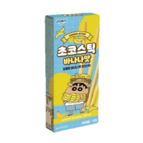 Joen 香蕉味饼干棒12g Joen 초코스틱바나나맛12g