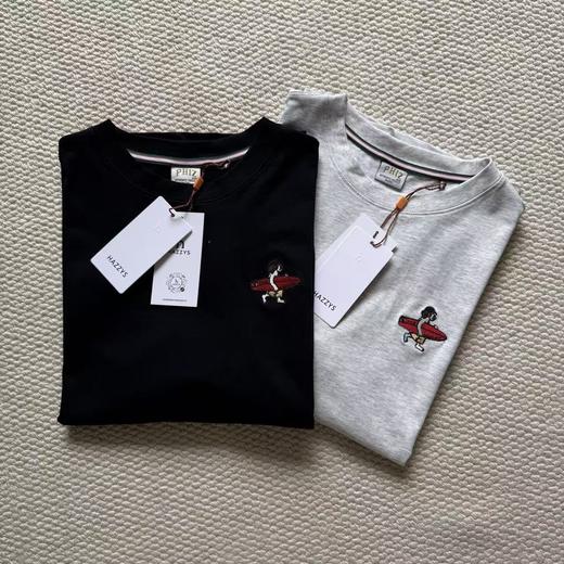 【lb1】男士夏日圆领刺绣休闲短袖T恤！！ 商品图1