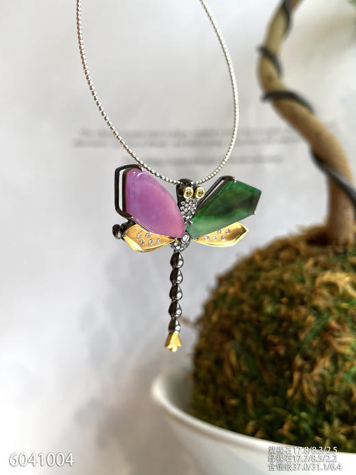 6041004、蜻蜓胸针。具体价格微信操作 商品图0