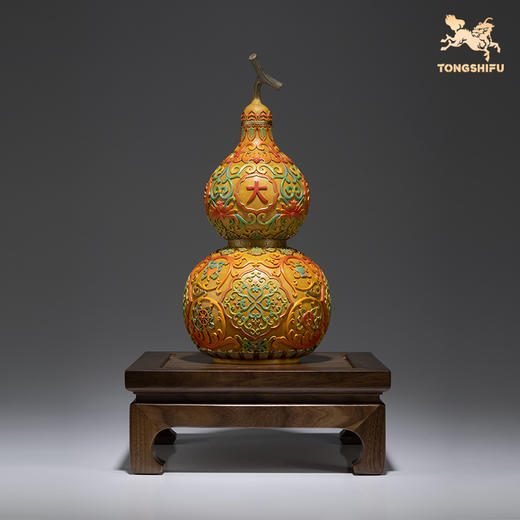 铜师傅《大吉大利葫芦》客厅桌面铜摆件 家居装饰乔迁礼物 商品图1