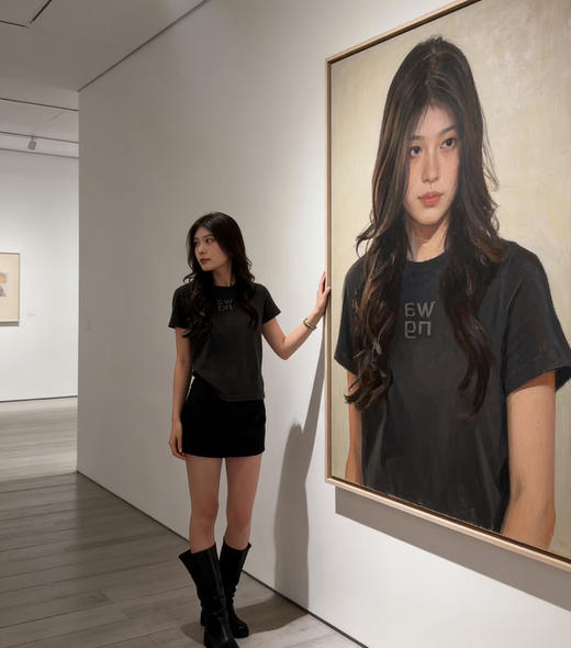 大王3D立体镶钻短袖T恤 商品图1