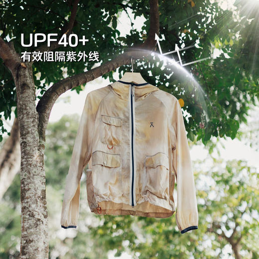 【品牌直发-出游特惠】ACMEITEM爱棵米 户外轻量防晒服晕染凉感防晒外套宽松皮肤衣女GAH2760512C 商品图3
