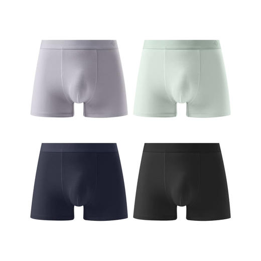 MM 山姆 Member's Mark 长绒棉男士内裤4条装 混色 商品图0