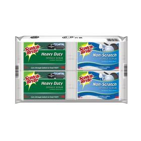 MM 山姆 思高 韩国进口 天然木浆棉百洁布12片装（超洁净6片 防刮擦6片）