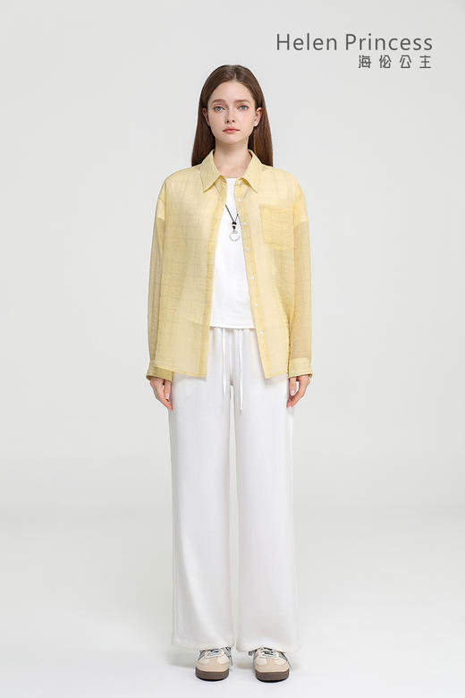 温柔系肌理感衬衫 商品图1