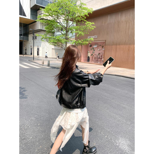 <曾小咸推荐>韩系不规则半身裙中长款百搭【预售款，预计3-15天！！】 商品图4