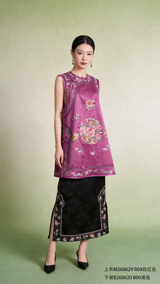 M260629长款马甲 商品图0