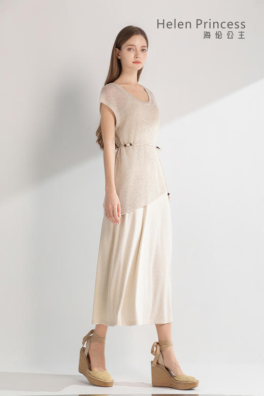 松弛感罩衫叠穿套装裙 商品图2