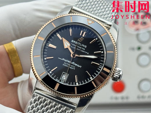 【上天入地，征战深海】GF百年灵家族的“水鬼”－超级海洋文化二代系列 米兰钢带 男士腕表 表径42mm 商品图4