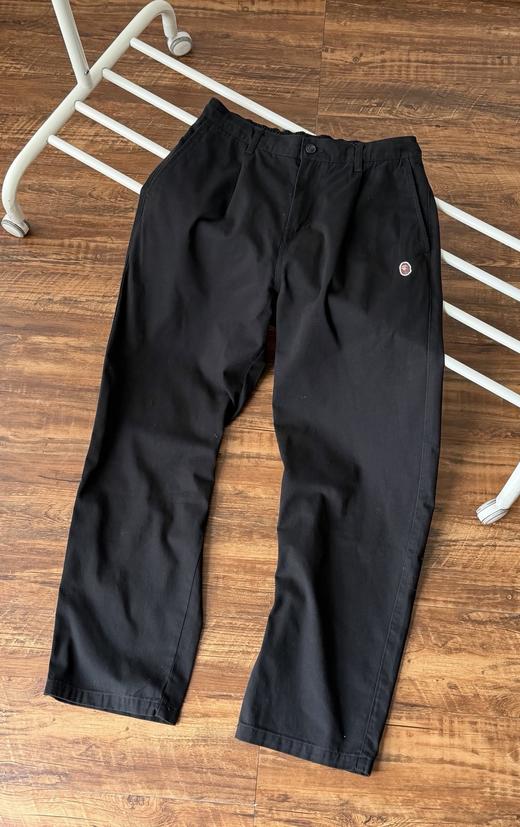BAPE春季猿人头刺绣纯色休闲工装长裤，日本潮流品牌 A Bathing Ape 经典休闲裤款 商品图4