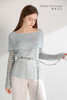 一字肩镂空钩花上衣 商品缩略图6