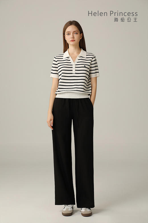 温柔感针织 Polo 衫 商品图5