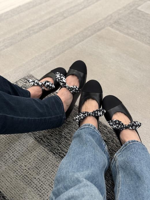 香奈儿 26春款新品玛丽珍蝴蝶结平底鞋 商品图6