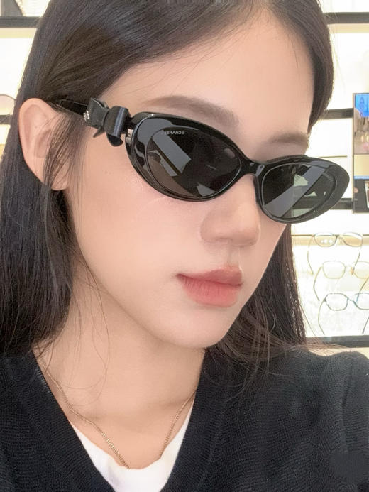 香奈儿  新款猫眼形太阳眼镜 尺寸:54-18-140 商品图2