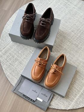 HOGAN  新款帆船休闲鞋两色可选