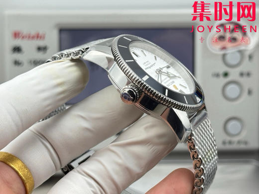 【上天入地，征战深海】GF百年灵家族的“水鬼”－超级海洋文化二代系列 米兰钢带 男士腕表 表径42mm 商品图6