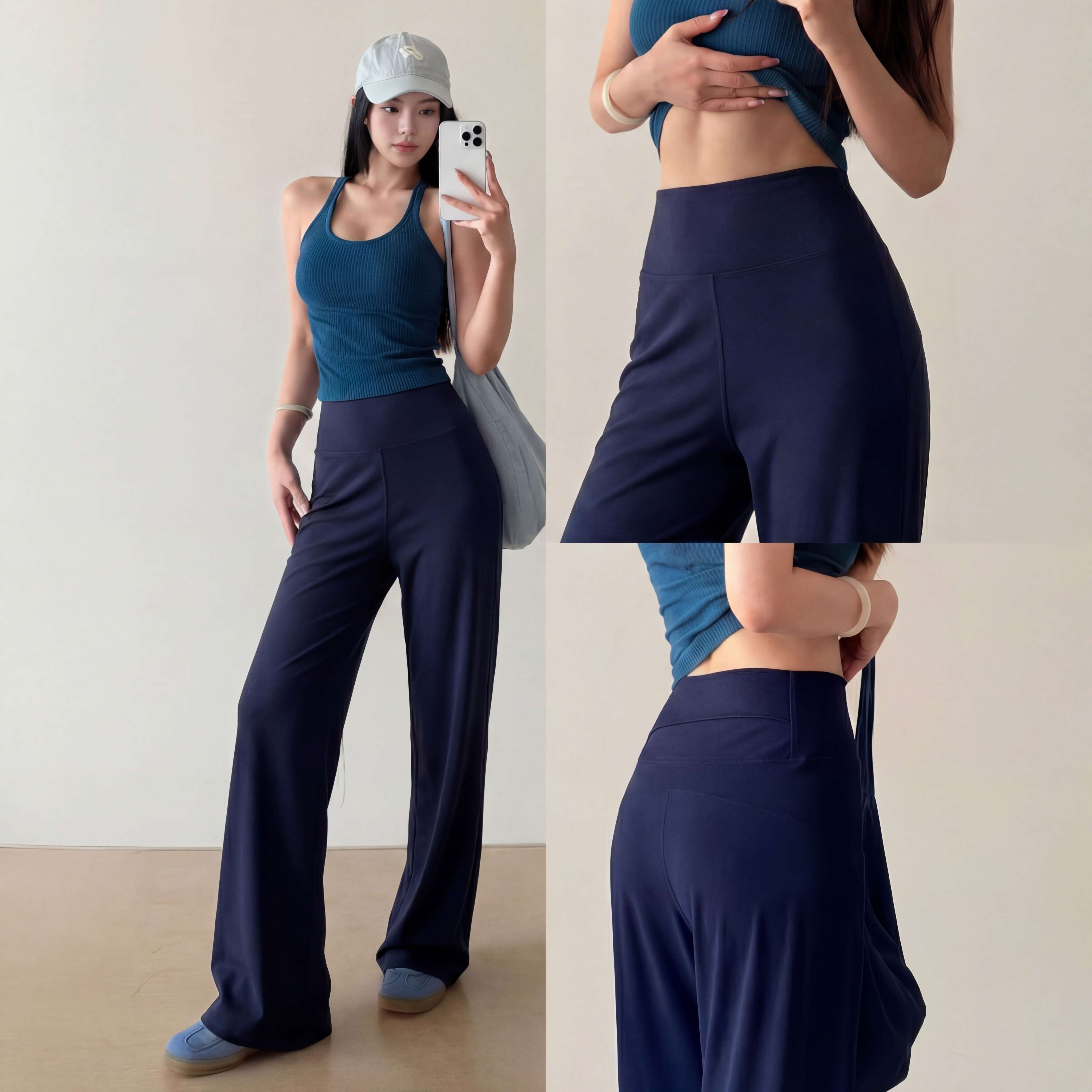 【99任选2件】SINWISS品牌 高腰显瘦休闲透气健身长裤6605（活动产品，收货7天内支持退换）