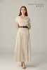 荡领收腰垂感套装裙 商品缩略图0