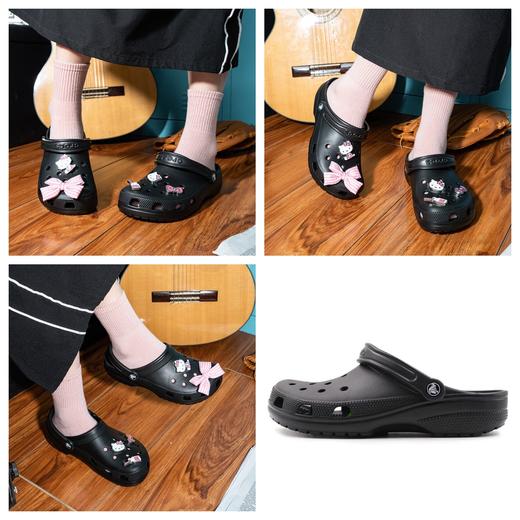 【经典款】crocs卡骆驰明星款洞洞鞋 檀健次同款 奥莱直邮 品牌清仓 拖鞋天花板 潮流百搭 透气不闷脚 上脚踩屎感 全家出游必备 商品图2