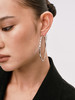 TR她热 气场全开 金色银色凹凸肌理欧美风高级百搭925银针大耳圈耳环 商品缩略图3