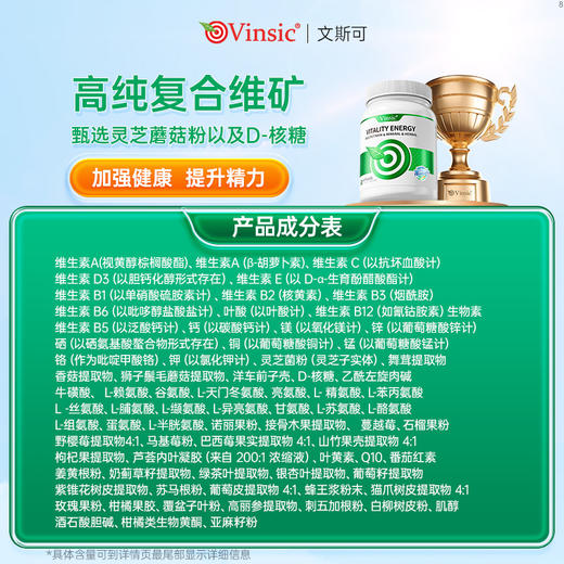 Vinsic生命能量胶囊 商品图4