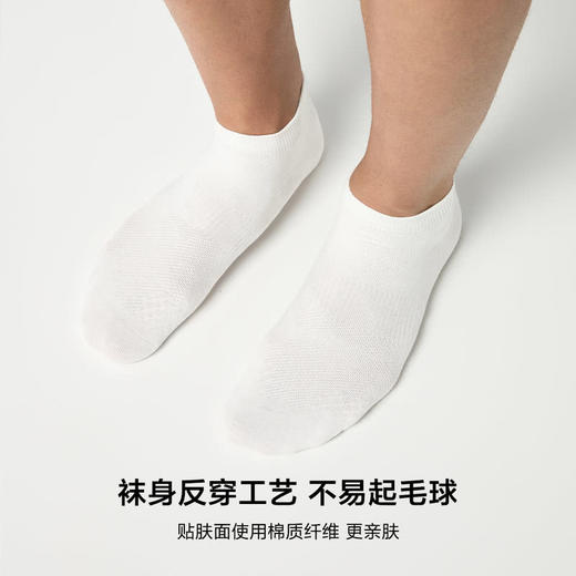 MM 山姆 Member's Mark 吸湿速干棉男短袜 8双装 混色 商品图9