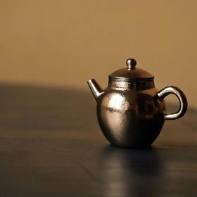 几上造物-【落日小金丸壶】