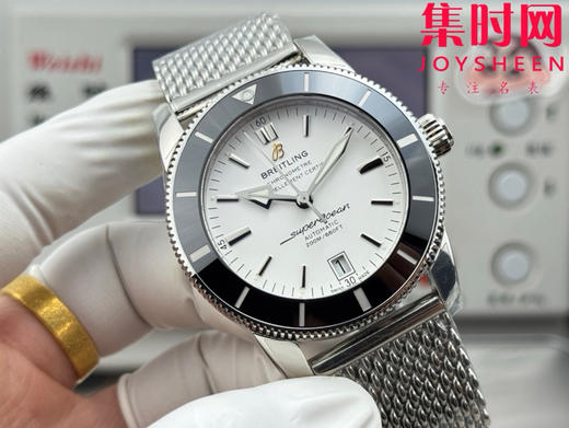 【上天入地，征战深海】GF百年灵家族的“水鬼”－超级海洋文化二代系列 米兰钢带 男士腕表 表径42mm 商品图1