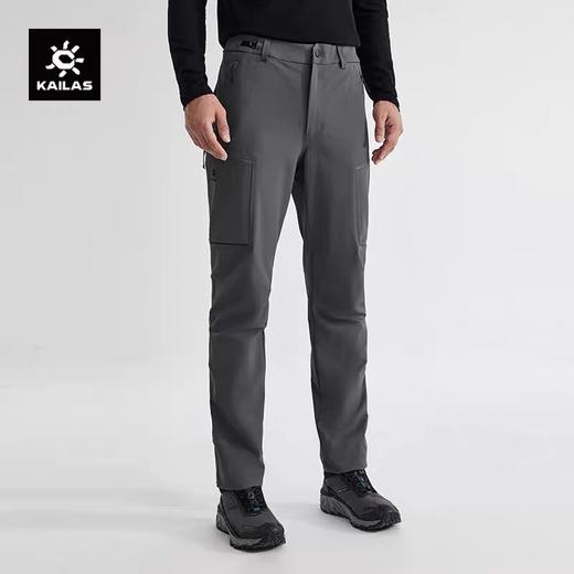 全身压胶款+激光打孔！凯乐石 T10冲锋裤男款户外徒步登山运动耐磨 商品图0