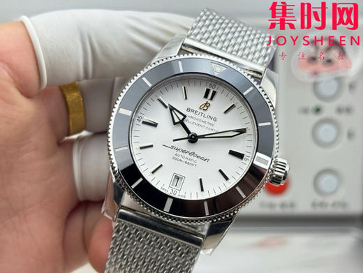 【上天入地，征战深海】GF百年灵家族的“水鬼”－超级海洋文化二代系列 米兰钢带 男士腕表 表径42mm 商品图2