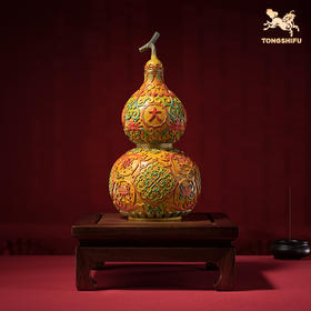 铜师傅《大吉大利葫芦》客厅桌面铜摆件 家居装饰乔迁礼物