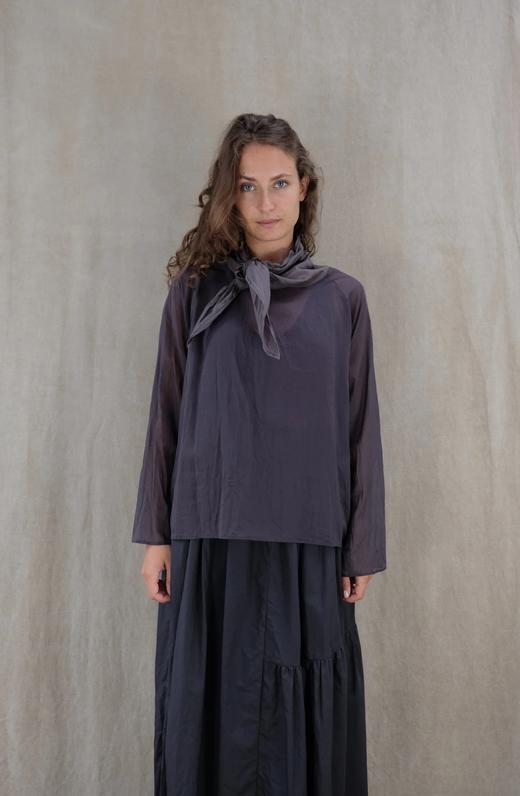 Elsa esturgie 围巾领一体式上衣衬衫 商品图1