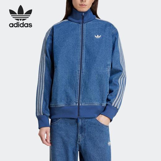 三YE草男女情侣款复古牛仔运动上衣外套 商品图1