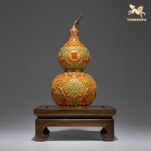 铜师傅《大吉大利葫芦》客厅桌面铜摆件 家居装饰乔迁礼物 商品图2