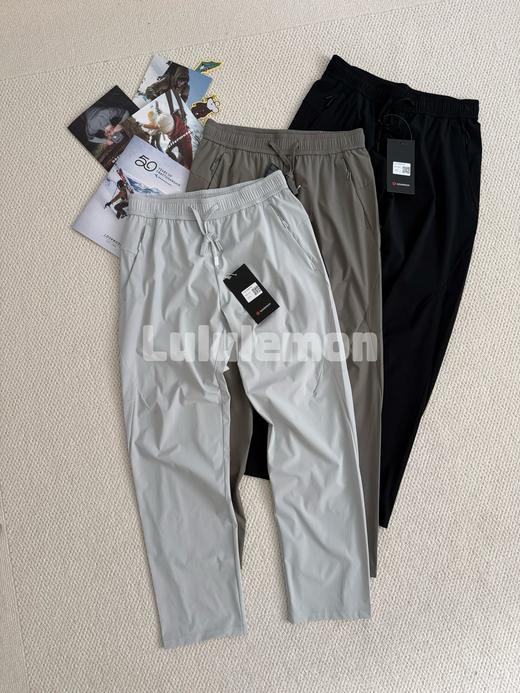 lulu男士夏季收口轻薄激光打孔超轻薄长裤 商品图0
