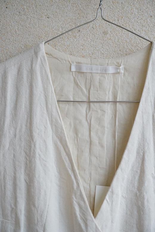 elsa esturgie 棉麻混纺V领无袖马甲(全衬里) 商品图2