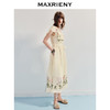 【杨超越同款】MAXRIENY优雅度假风连衣裙25夏款法式田园系带长裙(货号:MC86DR058) 商品缩略图2