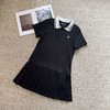 点此购买 斐乐夏季女士经典polo领短袖百褶连衣裙 qk 344303 商品缩略图8
