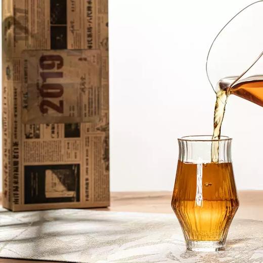 【单SKU】广林福 传承2019寿眉份量装 烟条款紧压茶 18g*6小盒 108g/条 商品图3