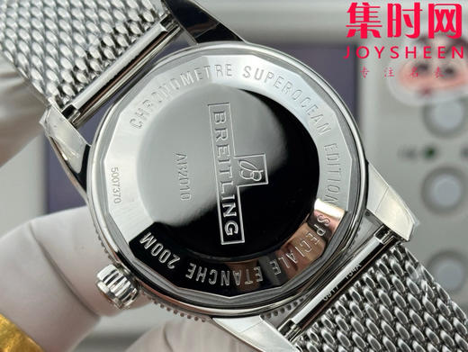 【上天入地，征战深海】GF百年灵家族的“水鬼”－超级海洋文化二代系列 米兰钢带 男士腕表 表径42mm 商品图7