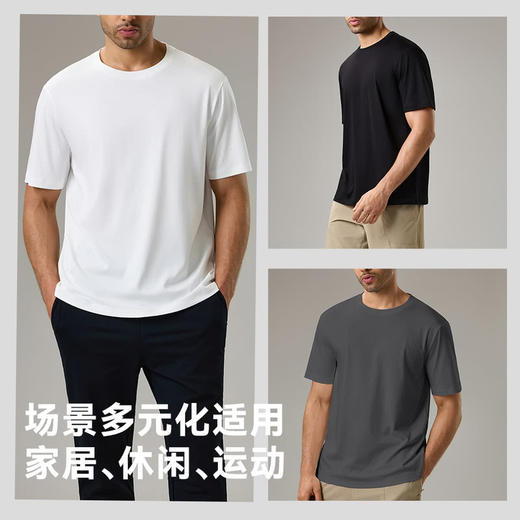 MM 山姆 SCHIESSER男针织休闲服（上衣）黑色+灰色 商品图7