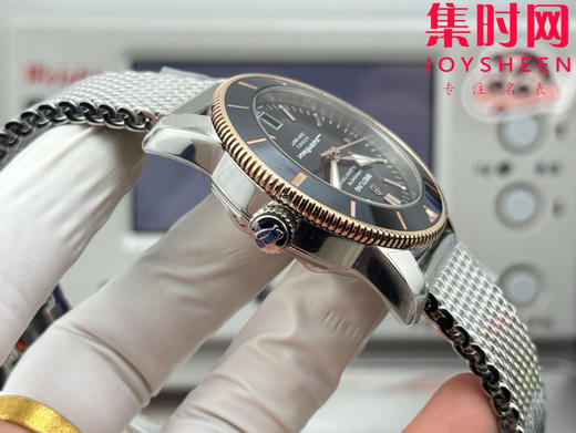 【上天入地，征战深海】GF百年灵家族的“水鬼”－超级海洋文化二代系列 米兰钢带 男士腕表 表径42mm 商品图6