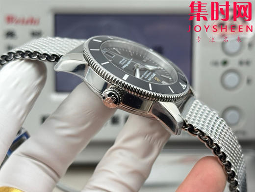 【上天入地，征战深海】GF百年灵家族的“水鬼”－超级海洋文化二代系列 米兰钢带 男士腕表 表径42mm 商品图6