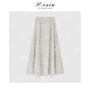 04-2潘依绣丁丁宠粉 气质镂空磨绒加厚针织A字显瘦松紧腰半身裙W-63618 商品缩略图1