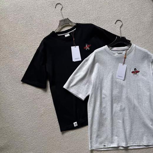 【lb1】男士夏日圆领刺绣休闲短袖T恤！！ 商品图2