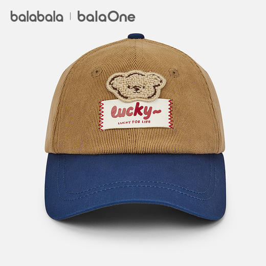 【balaOne】巴拉巴拉儿童帽子男女童棒球帽2026年新款撞色可爱萌 商品图1